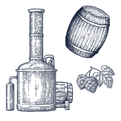 brewery sketch - Amsterdam beer
